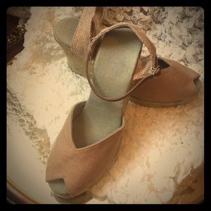 Unisa Sea Side Wedge Espadrille Sandal